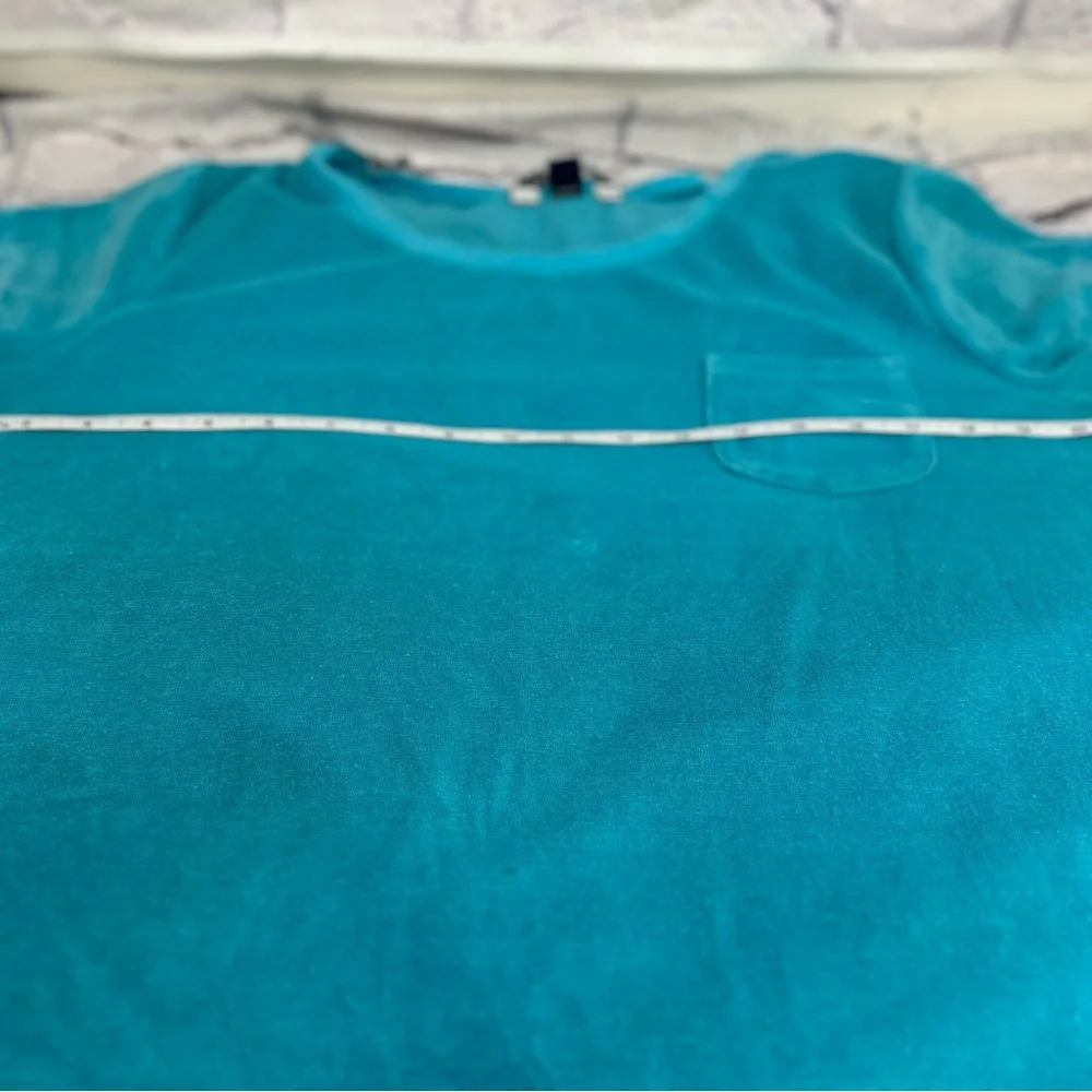 Lands’ End‎ Terry Cloth Cover-Up Dress – XL/P (18) – Turquoise Blue